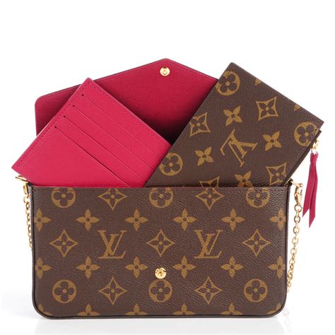 louis vuitton chain wallet price|louis vuitton chain wallet felicie.